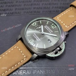 2020 New Panerai Luminor Marina 70th PAM1119 Watch Brown Leather Strap