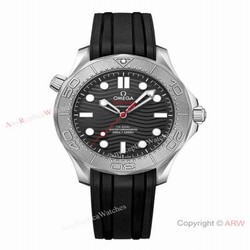 2021 New! Omega Seamaster Diver 300m Nekton Edition Watch Rubber Strap