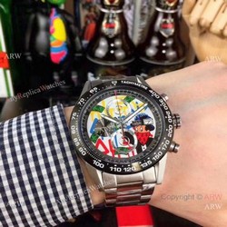 Best Copy TAG Heuer Carrera And Formula 1 Alec Monopoly Edition Watch