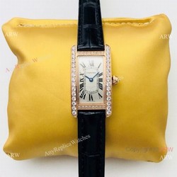 2020 New Copy Cartier Tank Americaine Women Watches Swiss Quartz Movement