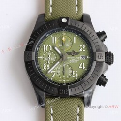 New Breitling Avenger Chronograph 45 Night Mission Hulk Watch Replica