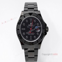 VR Factory New Rolex Yachtmaster 116622 Triple Red All Black Swiss Copy Watch