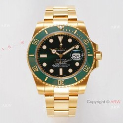 NEW! Rolex Submariner Watchvice 18k Yellow Gold Watch VR MAX Version 1:1 Best Edition