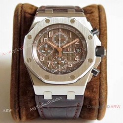 (JF) Audemars Piguet Royal Oak Offshore Swiss 3126 Chronograph Watch Gray Dial