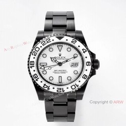 2020 NEW! AAA Replica Rolex GMT-Master II &8216;Oreo VR Swiss 3186 White Ceramic Watch