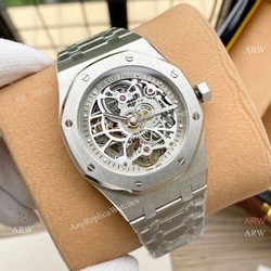 Clone Audemars Piguet Royal Oak Hollow Dial Men Watches 45mm