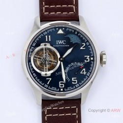 BBR Swiss Replica IWC Big Pilots Constant-Force Tourbillon Watch Blue Dial