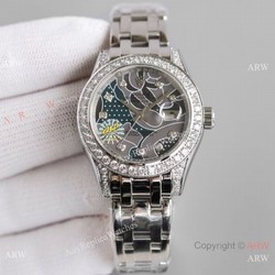 JH Factory Replica Rolex Pearlmaster 81299 Stainless Steel 34mm Watch  2021 New