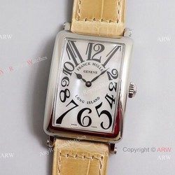 2021 New Franck Muller Long Island 952QZ Quartz White Dial  Franck Muller 1:1 Copy Watch