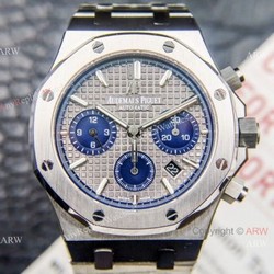 Grade 1A Swiss Copy Audemars Piguet Royal Oak ETA7750 Men Watch Stainless Steel Gray Dial