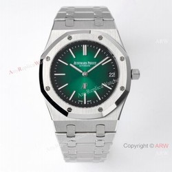 (BF Factory) New Audemars Piguet Royal Oak Green Dial Swiss Made High End Replica Watches 39mm