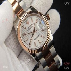 Copy Rolex new Datejust 36mm Watch Oyster Band 2021 Motif Dial