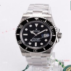 Swiss Grade 1 Rolex Submariner Black Dial 1:1 VS 3235 New 41mm Watch  72 Power Reserve