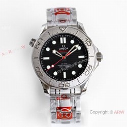 2021 NEW Omega Seamaster Diver 300 &8216;Nekton Stainless Steel Watch OR Factory Swiss 8806 Movement