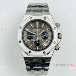 New Copy Audemars Piguet Royal Oak Chrono Gray Black Dial Watch