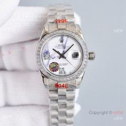 2021 New Rolex Datejust President Marble Dial 28 Lady Watch  Swiss Quality