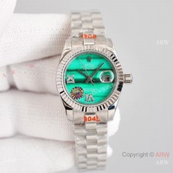 2021 Copy Rolex Datejust President Malachite Dial 28mm Watch  Swiss Quality