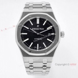 New! ZF Factory V2 Version Audemars Piguet Royal Oak Black Dial 15400 Watch
