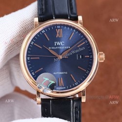 Knock-off  IWC Portofino Citizen 9015 Rose Gold Case Watch