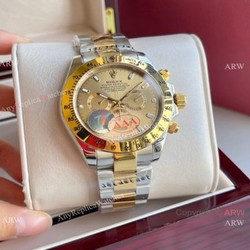Rolex Comograph Daytona Replica Watch 43mm Two Tone Case