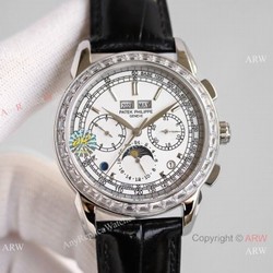 2021! JH Factory V2 Version Patek Philippe Grand Complication Copy Watch 5270P Stainless Steel Case