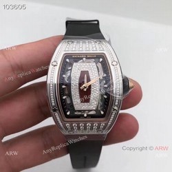NEW! AAA Copy Richard Mille RM 07-01 Diamond Watch For Women