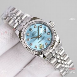 TW Factory Copy Rolex datejust Jubilee Stainless Steel Watches 28mm Lady
