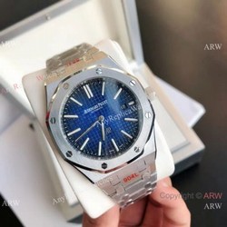 2021 NEW! Clone Audemars Piguet Royal Oak Jumbo Watch Blue Gradient Dial