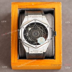 Z Factory Swiss Replica Hublot Sang Bleu Watch 45mm Citizen Movement