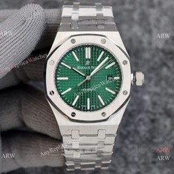 NEW! Audemars Piguet Royal Oak 15500 41mm Automatic Watches New Olive Green Dial