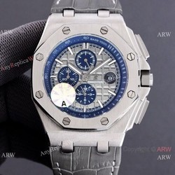 JF 1:1 Swiss Audemars Piguet AP Royal Oak Offshore 26400IO Watch Blue Inner 44mm