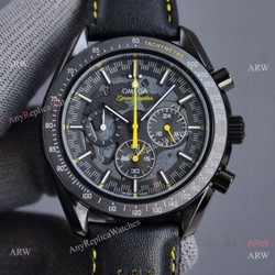 New Replica Omega Speedmaster Moonwatch All Black Chronograph Watch