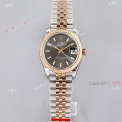 1:1 EWF Rolex Rhodium Datejust 31mm Super Clone Rolex Watch