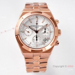 Swiss Vacheron Constantin Overseas Chronograph 8F V2 Rose Gold Watch 2021 New