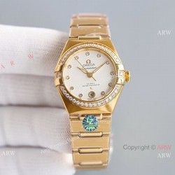 Swiss Copy Omega Constellation 8700 Atomatic Watch 29mm for Lady