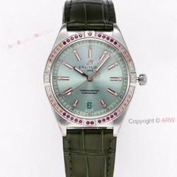 Buy Breitling Chronomat For Women Replica Watches Green Dial