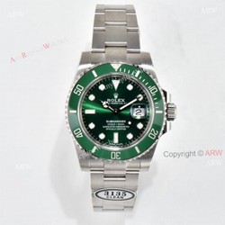 Clean Factory Submariner V4 Hulk 116610LV Super Clone Rolex Watches 40mm
