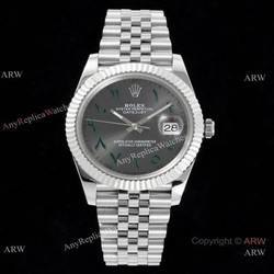 2022 New! Super Clone Rolex Datejust II Middle East Edition Swiss 3235 DIW 904L Watch Gray Arabic Dial