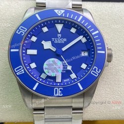 ZF Factory Tudor Pelagos Titanium Automatic Blue Dial Mens Watch Cal.2824 Movement