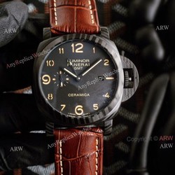 Panerai Luminor GMT All Black Replica Watch 44mm