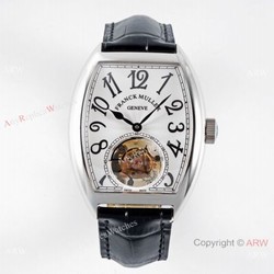 AB Factory Franck Muller Cintree Curvex Imperial Tourbillon Watch White Dial