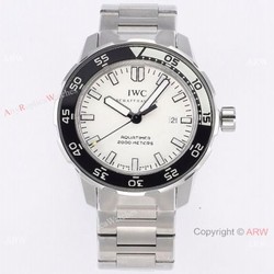 JVS Factory IWC Aquatimer Automatic 2000 Stainless Steel White Replica Watch  2022 New!