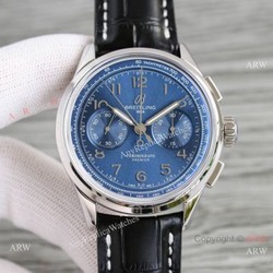 Swiss Copy Breitling Premier B15 Duograph Chronograph 42mm Watch A7750 Blue Face