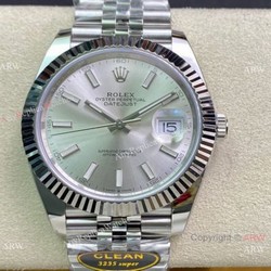 NEW Clean Factory Rolex Datejust II 41 Swiss 3235 Silver Dial Jubilee Bracelet 1-1 best edition Clean Datejust Watch