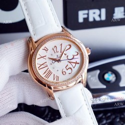 Swiss Replica Rose Gold Audemars Piguet Millenary Diamonds AP Millenary For Women Watch