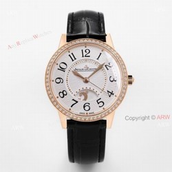 GF facytory High Quality Replica Rose Gold Jaeger Lecoultre Womens Watch 34mm