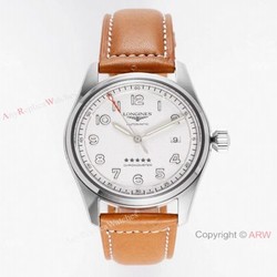 Swiss Grade Replica Longines Spirit White Dial Watch  Vintage Style