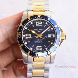 Swiss Replica Longines Hydro conquest L3.742.4 TWF Blue Dial Watch
