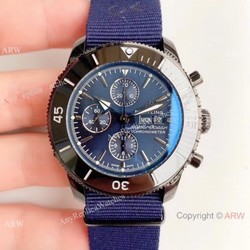 Swiss Replica Breitling Superocean Heritage II 44mm Watch Ceramic Bezel Nato Strap