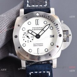 New Knockoff Panerai PAM01223 Submersible 42mm Watch White Dial